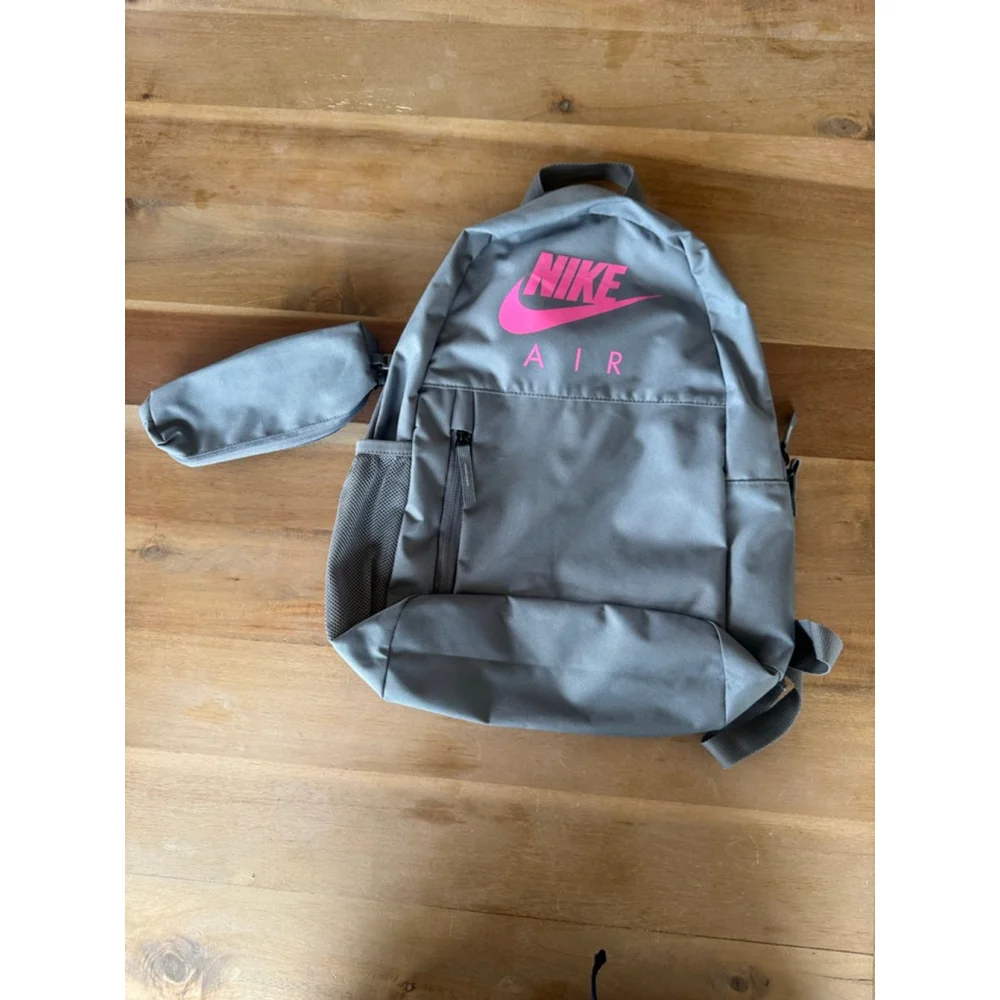 Nike Air Backpack Gray Pink One Size